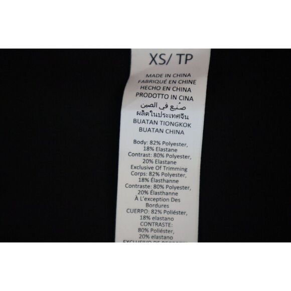 ALO W51234R Women Sz XS Black/White Airlift High-Waist 7/8 Car Club Legging - Picture 4 of 7